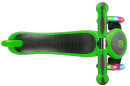Самокат трехколёсный Y-SCOO  GLOBBER PRIMO PLUS TITANIUM с 3 светящимися колесами Neon Green 442-1364