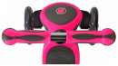 Самокат трехколёсный Y-SCOO RT GLOBBER EVO 4 in1 TITANIUM с 3 светящимися колесами Neon Pink 462-1329