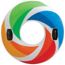 Надувной круг INTEX Цветной вихрь 58202