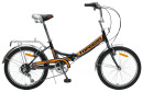 Велосипед двухколёсный Top Gear Compact 50 (ВНС2083-6s) 20" черно-оранжевый