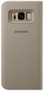 Чехол Samsung EF-NG950PFEGRU для Samsung Galaxy S8 LED View Cover золотистый2