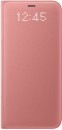 Чехол Samsung EF-NG955PPEGRU для Samsung Galaxy S8+ LED View Cover розовый