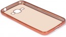 Чехол силиконовый DF sCase-27 с рамкой для Samsung Galaxy J1 2016 розовый3
