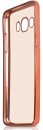 Чехол силиконовый DF sCase-29 с рамкой для Samsung Galaxy J5 2016 розовый3