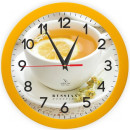 Часы настенные Вега П1-2/7-259 Лимонный чай рисунок
