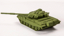 Танк Звезда Т-72Б 1:100 зеленый2