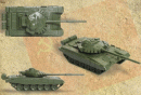 Танк Звезда Т-72Б 1:100 зеленый3