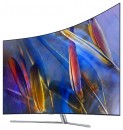 Телевизор 55" Samsung QE55Q7CAMUX серебристый 3840x2160 200 Гц Wi-Fi Smart TV RJ-45 Bluetooth WiDi6