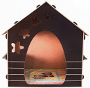Игровой домик Mouse House Мишка в космосе, сборный ЭКО-МДФ 060-45