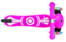 Самокат трехколёсный Y-SCOO GLOBBER PRIMO Fantasy LOGO Neon pink 424-013 12"/8" розовый2