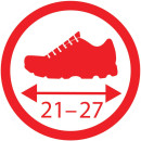 Защита обуви Smoby 21-27 красный4