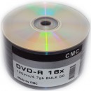 Диски DVD-R CMC 16x 4.7Gb Bulk 50шт