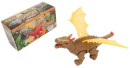 Интерактивная игрушка Shantou Gepai "Динозавр" от 3 лет коричневый свет, звук, проектор  8772