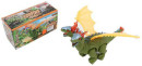 Интерактивная игрушка Shantou Gepai "Динозавр" от 3 лет зелёный свет, звук, проектор 8771
