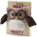 Мягкая игрушка-грелка Warmies Hooty - Совенок 20 см коричневый текстиль HOO-BRO-1