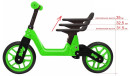Беговел двухколёсный RT Hobby bike Magestic 10" зелено-черный5