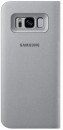 Чехол Samsung EF-NG950PSEGRU для Samsung Galaxy S8 LED View Cover серебристый2