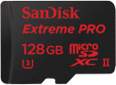 Карта памяти Micro SDXC 128Gb Class 10 Sandisk SDSQXPJ-128G-GN6M3 + адаптер