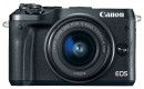 Фотоаппарат Canon EOS M6 24.2Mpix 3" 1080p WiFi 18-150 IS STM f/ 3.5-6.3 LP-E17 черный 1724C0224