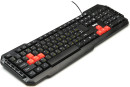 Клавиатура проводная Dialog KM-015U USB черный красный5