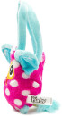 Плюшевая игрушка Furby сумочка в горох 12 см, хенгтег2