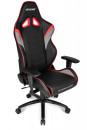 Кресло компьютерное игровое AKRacing OVERTURE черно-красный2