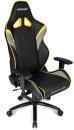 Кресло компьютерное игровое AKRacing OVERTURE черно-желтый4