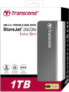Внешний жесткий диск 2.5" USB3.0 1 Tb Transcend StoreJet 25 TS1TSJ25C3N серый5