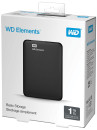 Внешний жесткий диск 2.5" 1 Tb USB 3.0 Western Digital Elements Portable WDBUZG0010BBK-WESN черный3