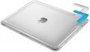 Чехол-накладка для ноутбука MacBook Pro 13" Speck Presidio Clear пластик прозрачный 91219-50855