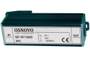 Устройство грозозащиты OSNOVO SP-IP/100D для локальной вычислительной сети скорость до 100 Мб/сек 1 вход RJ45-мама/1 выход RJ45-мама2