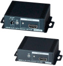 Комплект SC&T HE02EIP для передачи HDMI сигнала ИК сигнала и питания по одному кабелю витой пары