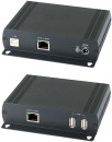 Удлинитель SC&T HKM01E HDMI KVM по Ethernet до 120м2