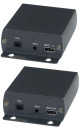 Комплект SC&T HE01F для передачи HDMI и сигнала ИК управления или RS232 по оптоволоконному кабелю