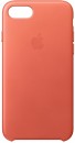 Накладка Apple Leather Case для iPhone 7 оранжевый MQ5F2ZM/A