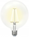 Лампа светодиодная (10534) E27 10W 3000K шар прозачный LED-G125-10W/WW/E27/CL PLS02WH