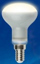 Лампа светодиодная (UL-00001491) E14 6W 3000K рефлектор матовый LED-R50-6W/WW/E14/FR PLS02WH