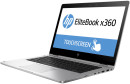 Ноутбук HP EliteBook x360 1030 G2 13.3" 1920x1080 Intel Core i7-7600U 512 Gb 8Gb Intel HD Graphics 620 серебристый Windows 10 Professional 1EM31EA4