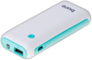 Портативное зарядное устройство Buro RC-5000WB 5000мАч белый/голубой5