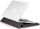 Чехол для ноутбука MacBook Pro 13" Cozistyle ARIA Stand Sleeve поликарбонат кожа серый CASS13233