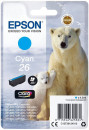 Картридж Epson C13T26124012 для Epson XP-600/700/800 голубой
