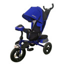 Велосипед трехколёсный Moby Kids Comfort-Ultra 12*/10* синий 635611