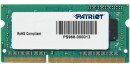 Оперативная память для ноутбуков SO-DDR3 2Gb PC12800 1600MHz Patriot PSD32G160081S