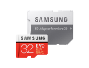 Карта памяти Micro SDHC 32Gb Class 10 Samsung EVO PLUS UHS-I U1 MB-MC32GA/RU + SD adapter