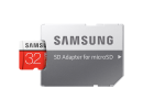 Карта памяти Micro SDHC 32Gb Class 10 Samsung EVO PLUS UHS-I U1 MB-MC32GA/RU + SD adapter2