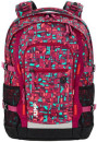 Рюкзак светоотражающие материалы 4YOU Jump Геометрический красный 30 л красный рисунок 115500-331
