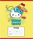 Тетрадь школьная Action! "Hello Kitty" 12 листов линейка скрепка HKO-AN-1201/1-35