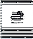 Тетрадь общая Action! Hello Kitty 80 листов клетка гребень HKO-ANS 8001/5-22