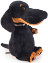 Мягкая игрушка собака BUDI BASA "Ваксон в ошейнике" 27 см коричневый искусственный мех пластик текстиль