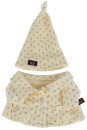 Мягкая игрушка кот BUDI BASA "Басик в пижаме" 30 см серый текстиль искусственный мех Ks30-0245